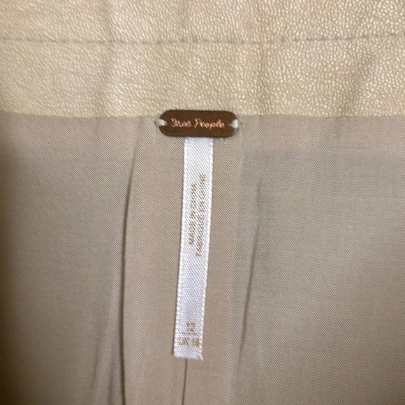 Free People Sugar and Spice vegan leather skirt size 12 - Picture 6 of 9